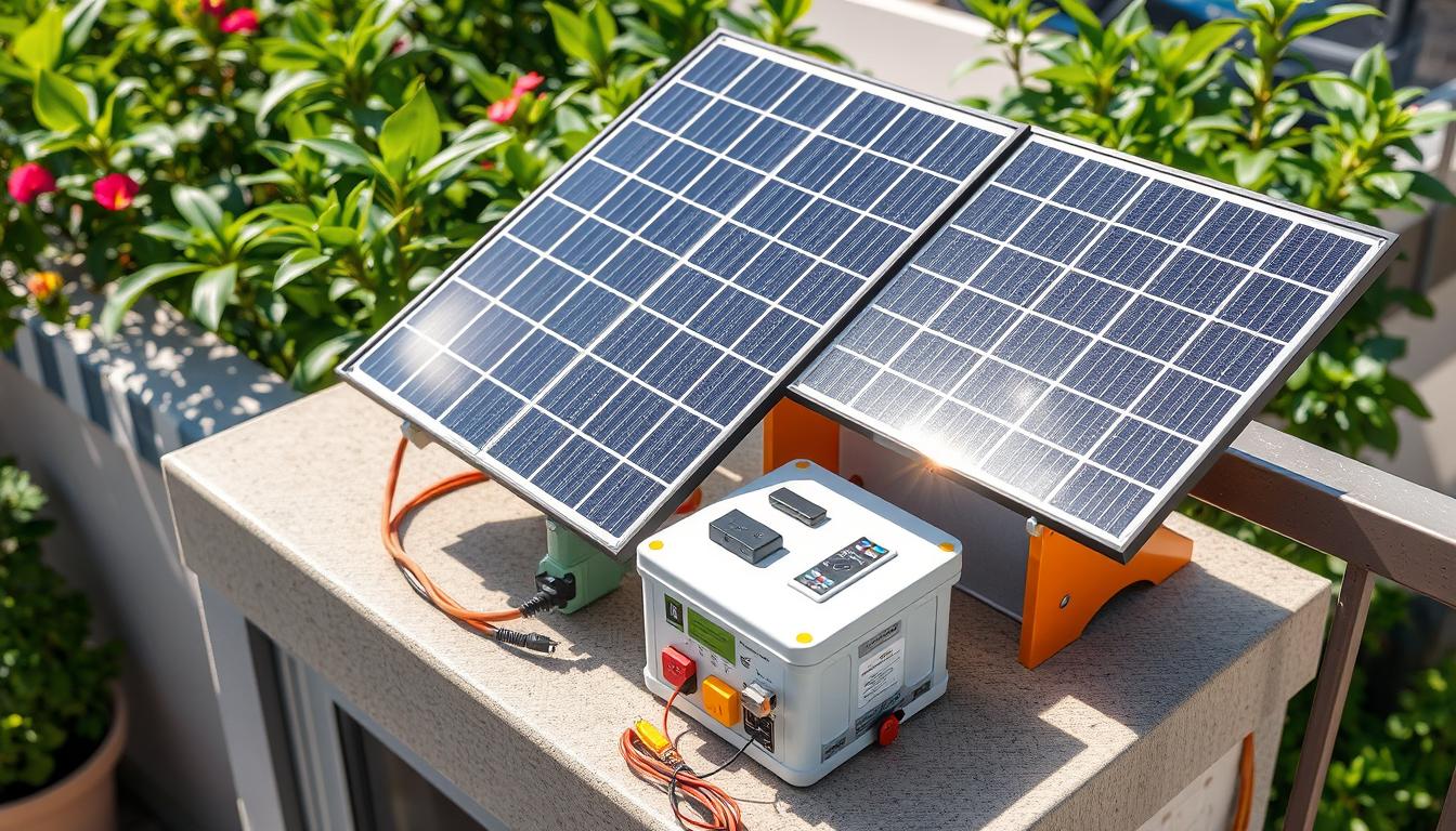 Erweiterung Mini PV Anlage